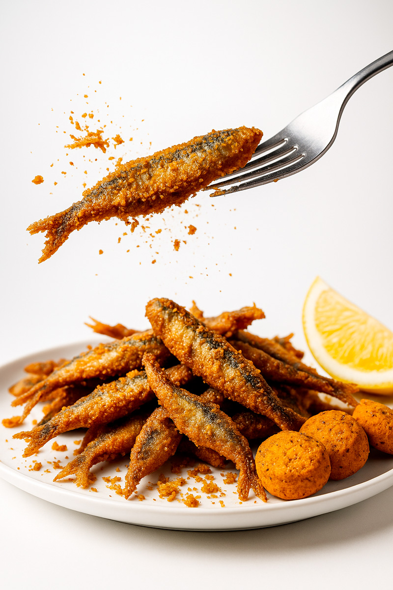 Panatura Mediterranea di SALATì Pomodoro e Origano per Alici Fritte